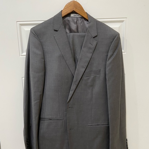 DKNY Modern-Fit Stretch Suit - Picture 1 of 1